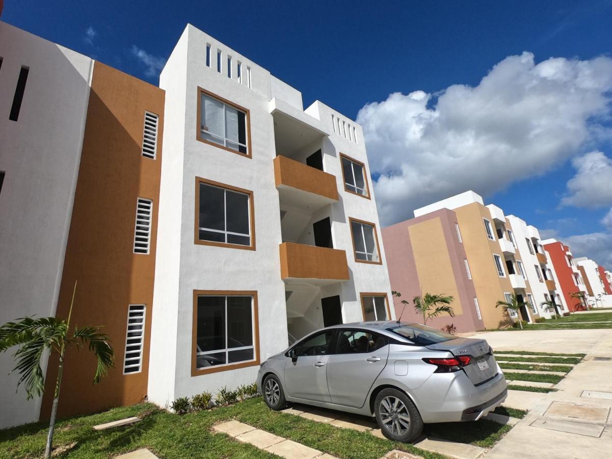 Departamento Equipado Appartement Cancún Buitenkant foto