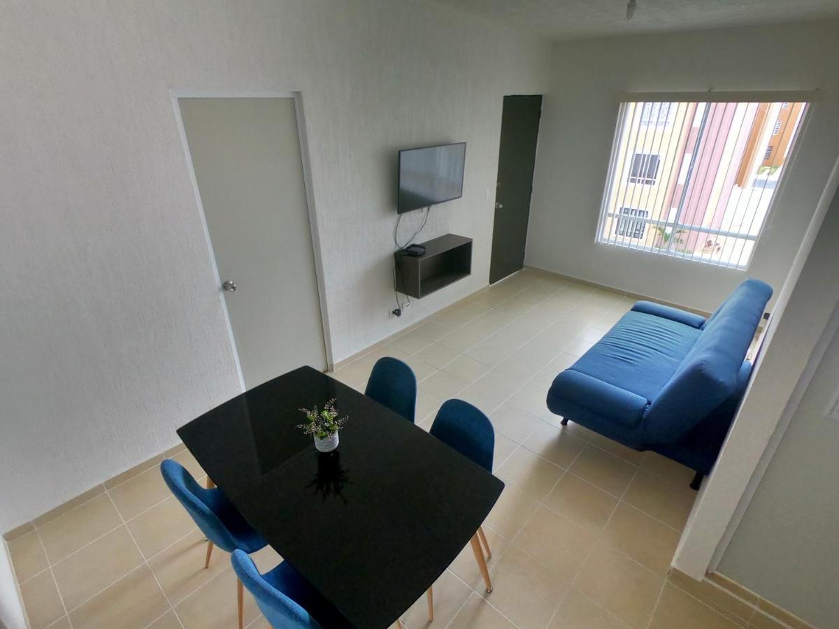Departamento Equipado Appartement Cancún Buitenkant foto