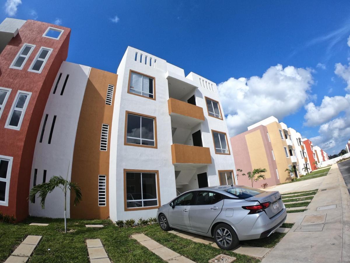 Departamento Equipado Appartement Cancún Buitenkant foto